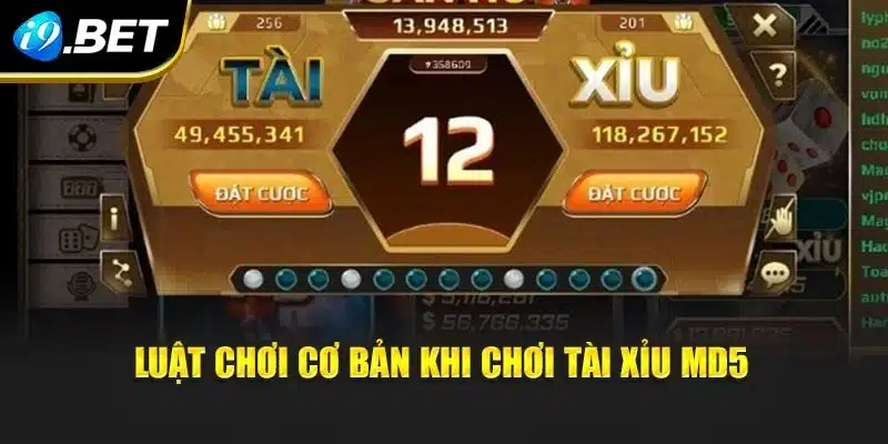 Tài Xỉu MD5 Trải Nghiệm Xu Hướng Cược Mới Hấp Dẫn Tại i9Bet 4 Luật chơi cơ bản khi chơi tài xỉu MD5